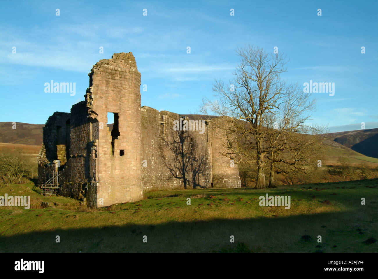 Morton Castle near Thornhill Dumfries and Galloway Scotland Stock Photo