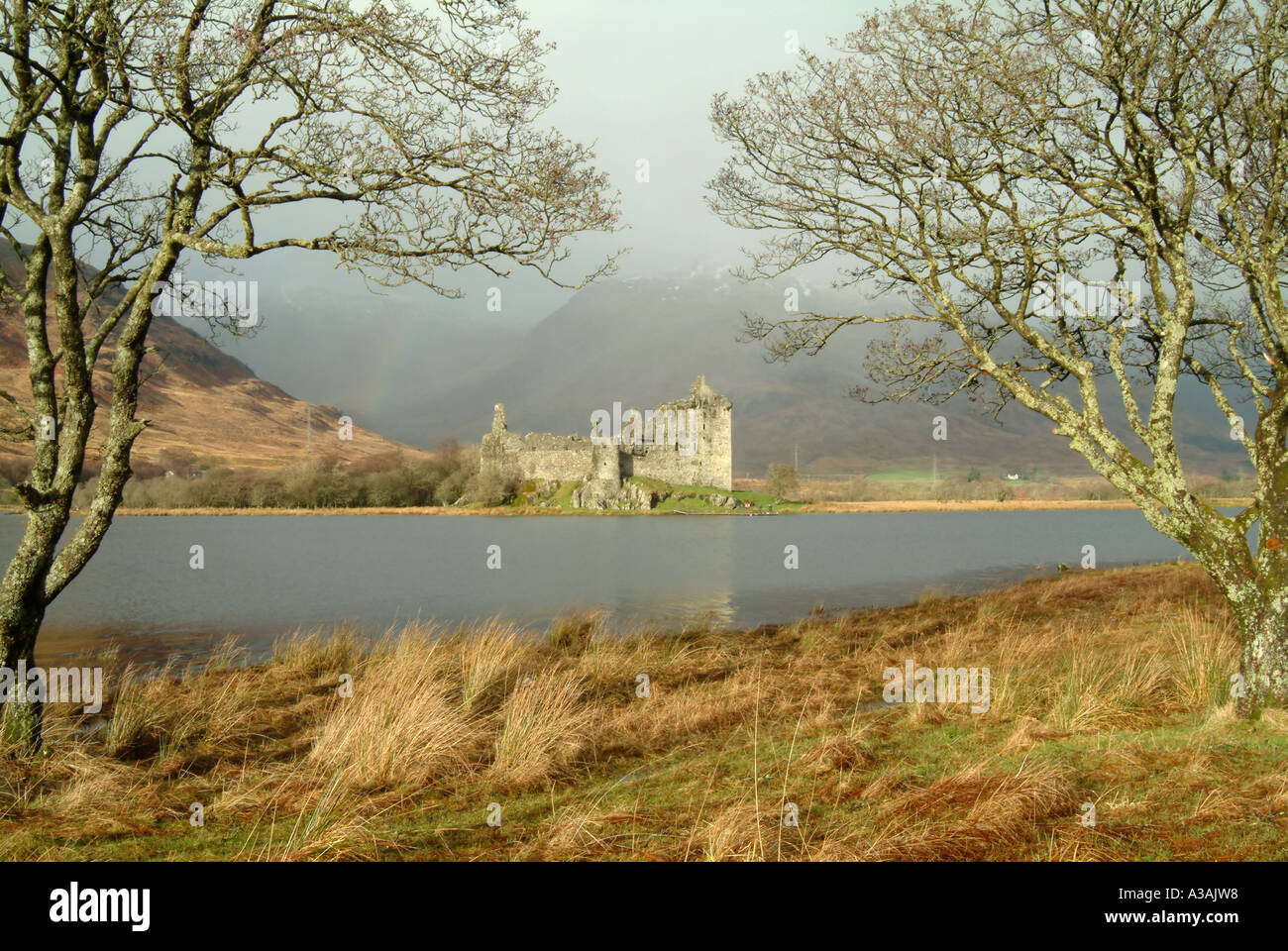 Kilchurn Castle Loch Awe Argyll Bute Scotland Stock Photo