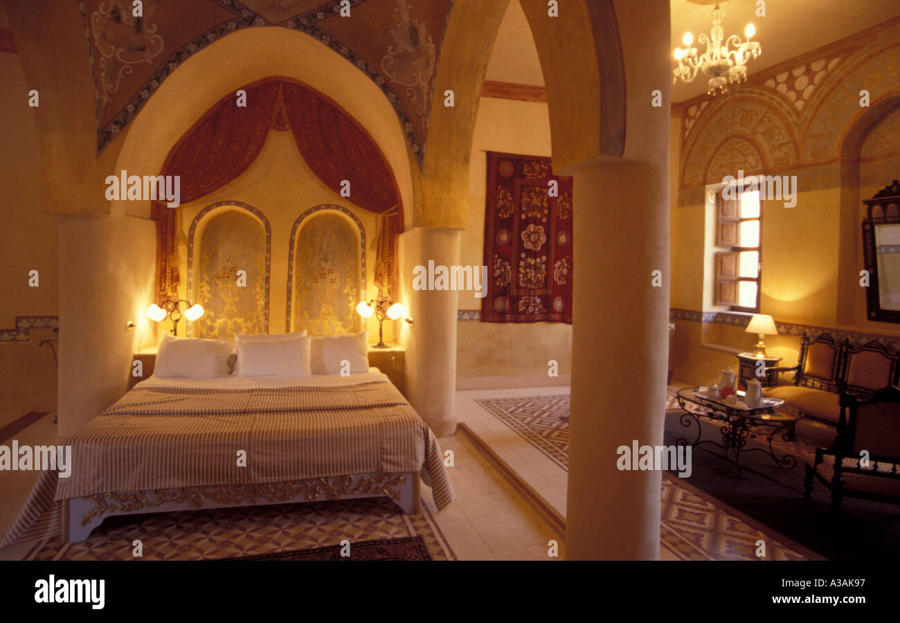 Egypt, hotel Al Moudira suite, luxury hotel in Luxor Stock Photo - Alamy