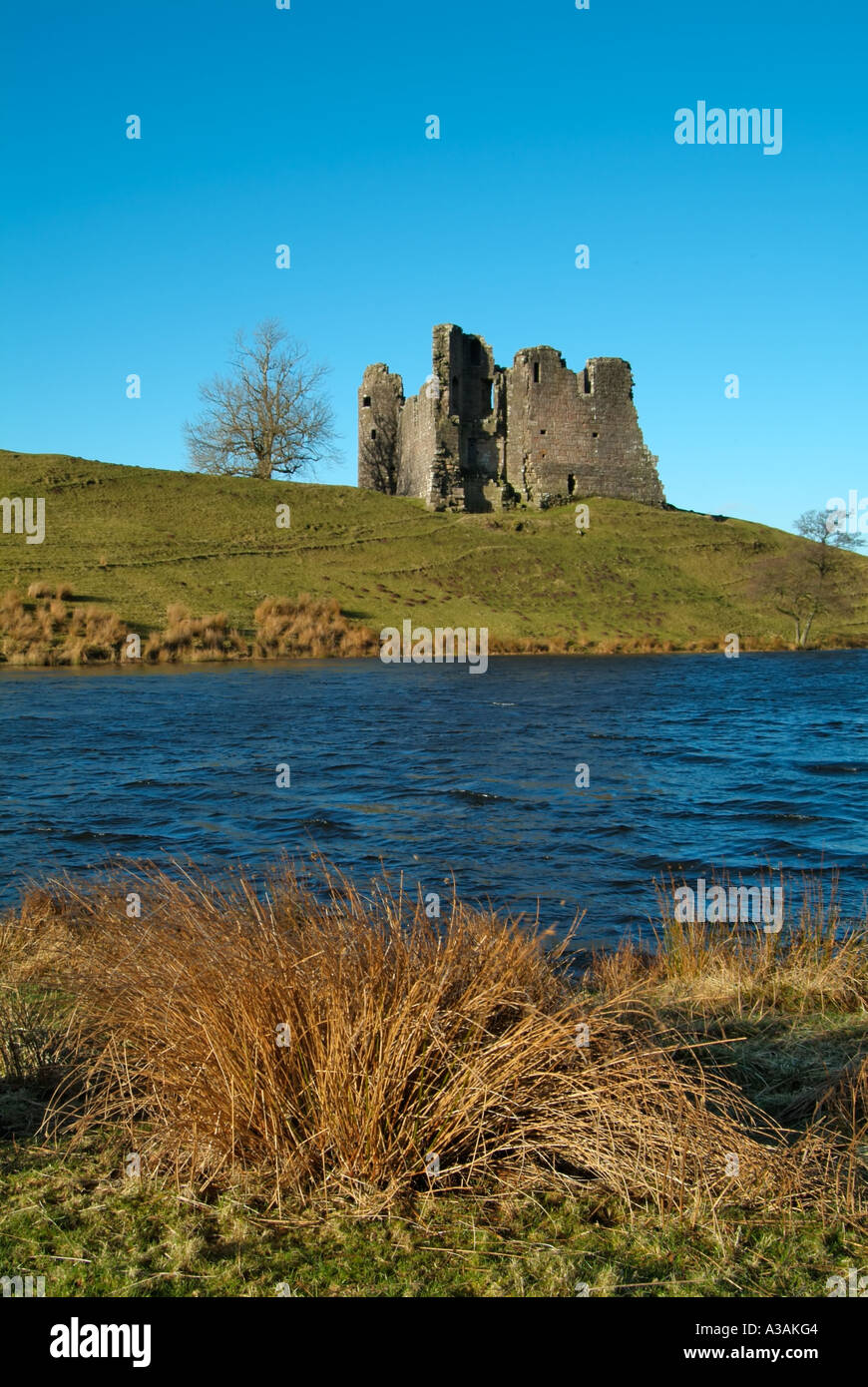 Morton Castle near Thornhill Dumfries and Galloway Scotland Stock Photo