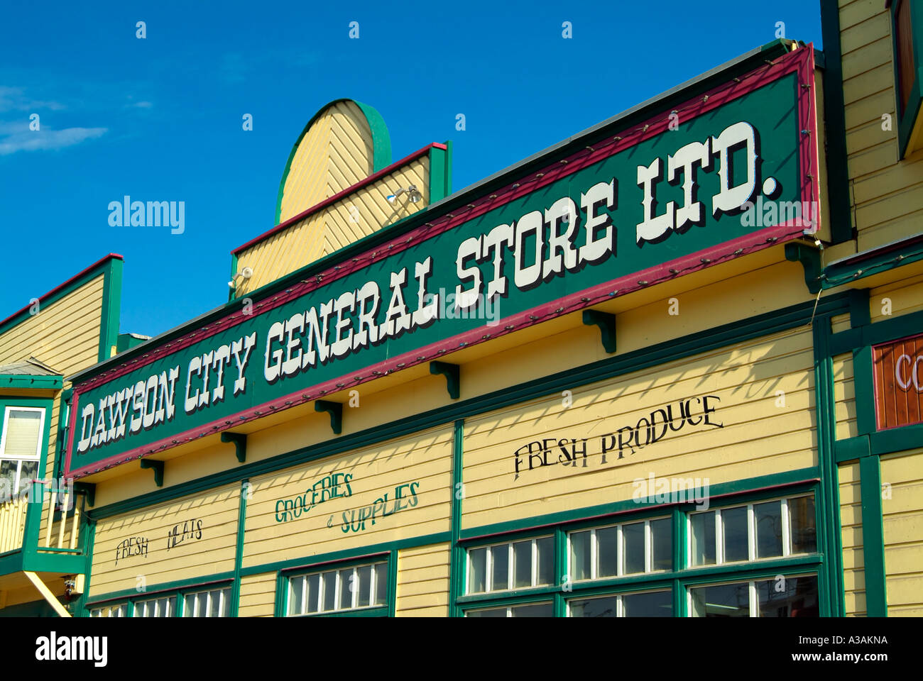 Dawson City General Store, Front Street, Yukon, Canada Stock Photo Alamy