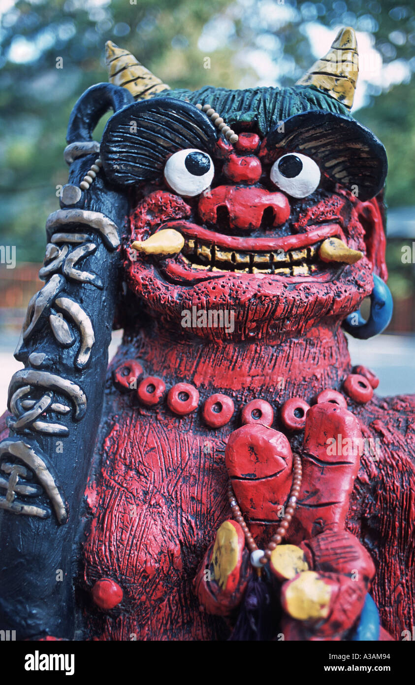 Japanese Demon Statues