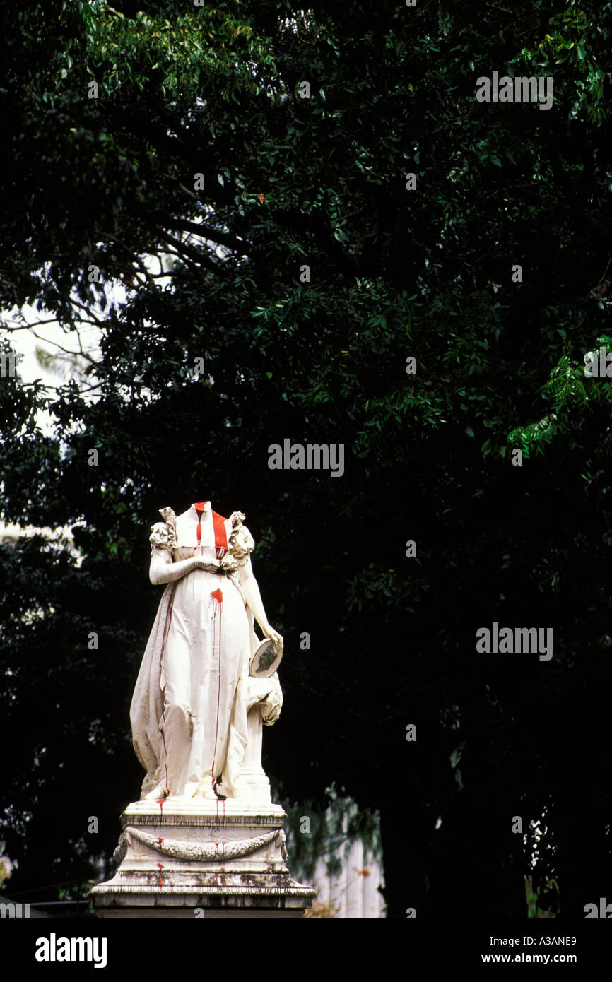 Martinique, Fort de France, Statue of Empress Josephine Stock Photo Alamy