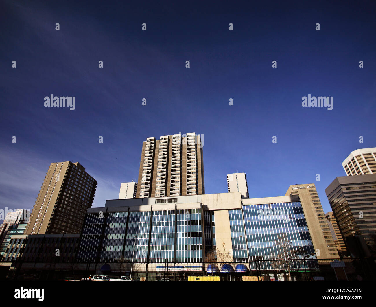buildings in downtown Calgary Stock Photo - Alamy