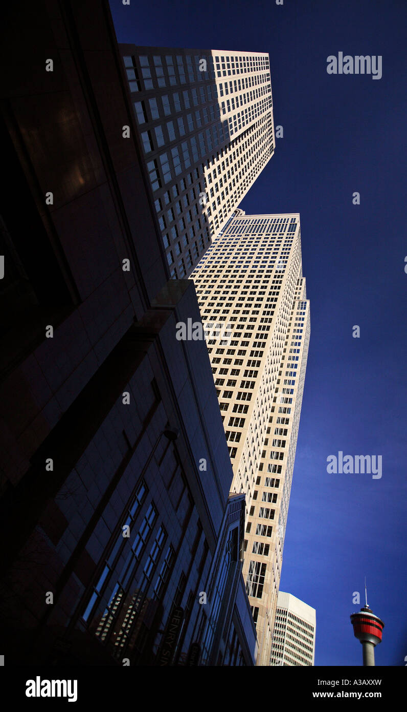 buildings in downtown Calgary Stock Photo - Alamy