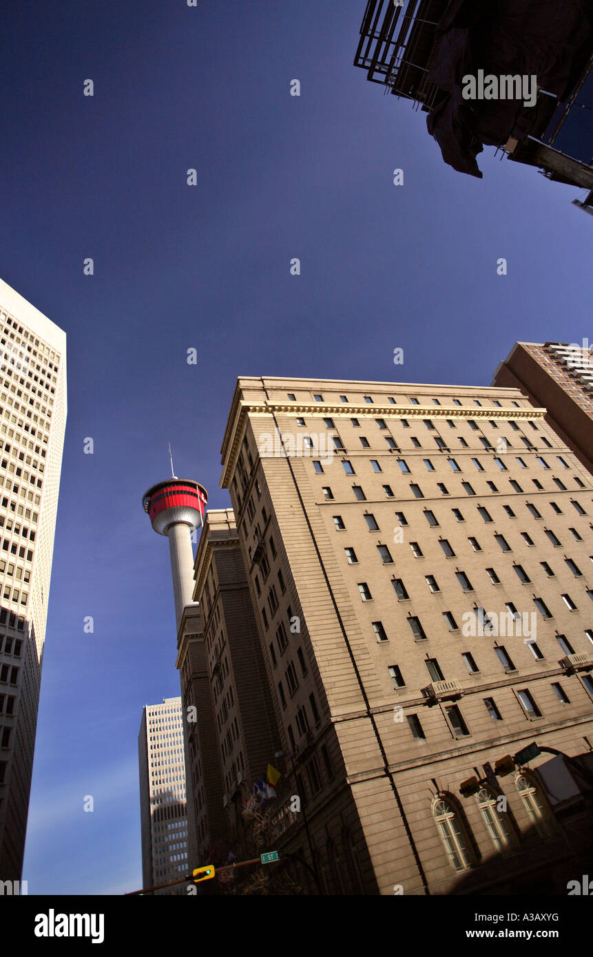 buildings in downtown Calgary Stock Photo - Alamy
