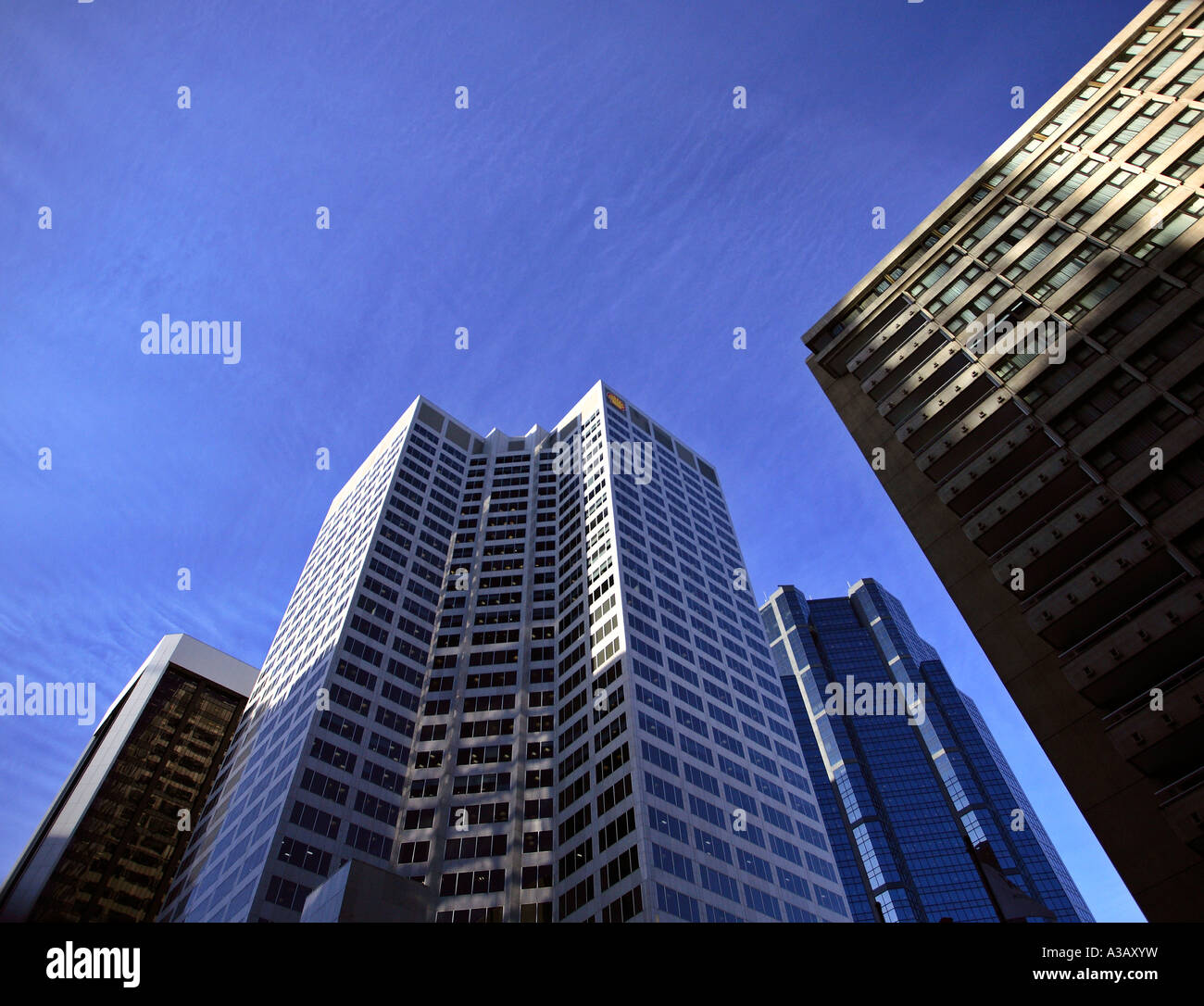 buildings in downtown Calgary Stock Photo - Alamy