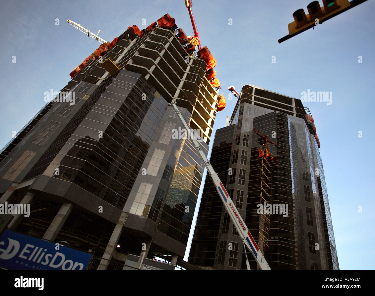 buildings in downtown Calgary Stock Photo - Alamy