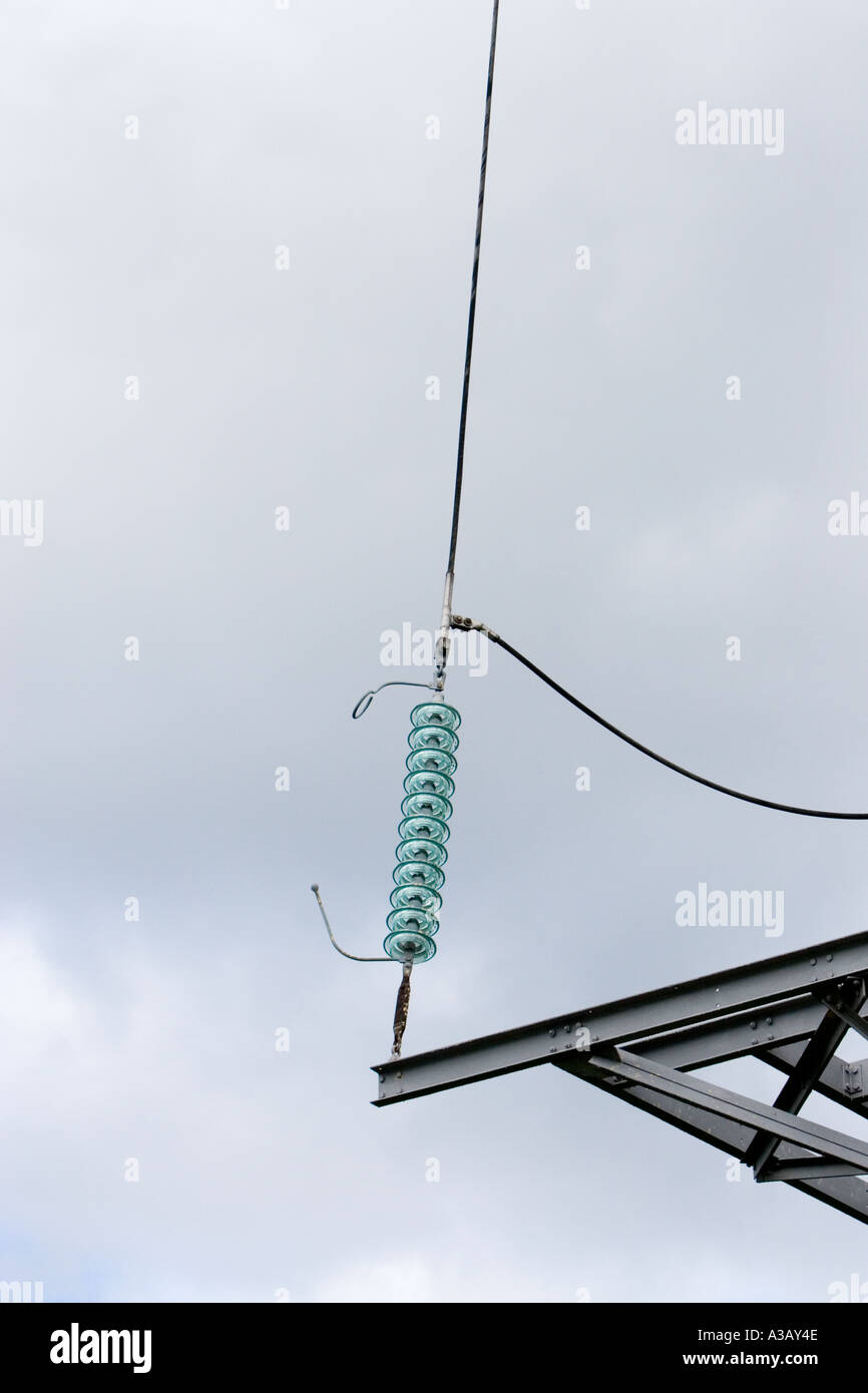 Suspension insulator, toughened glass electricity insulator, on