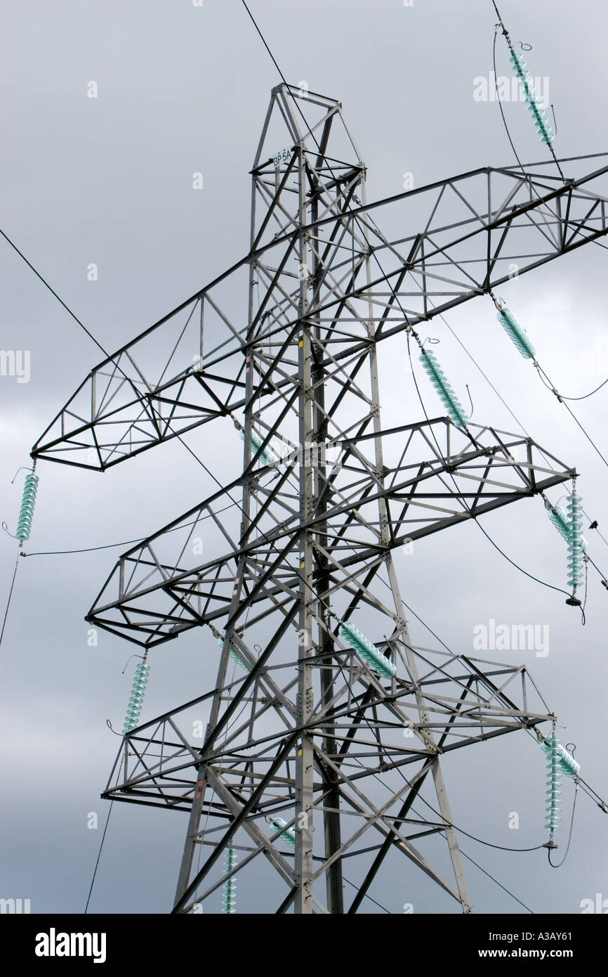 Overhead Power Lines Uk High Resolution Stock Photography and Images