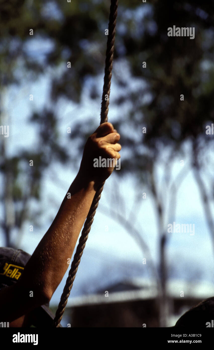 Climbing hand 0473 Stock Photo Alamy
