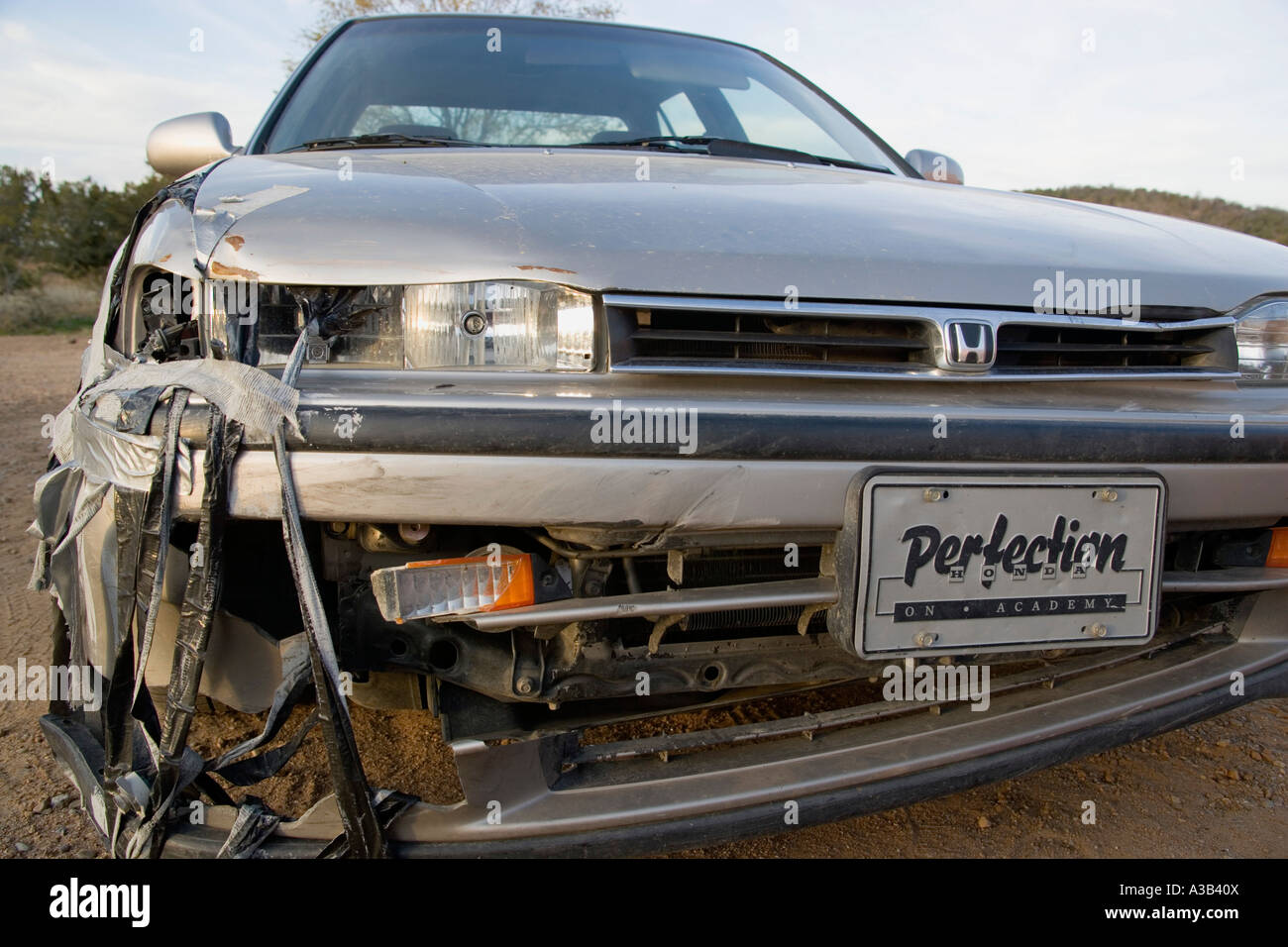 Car bumper damaged hi-res stock photography and images - Alamy