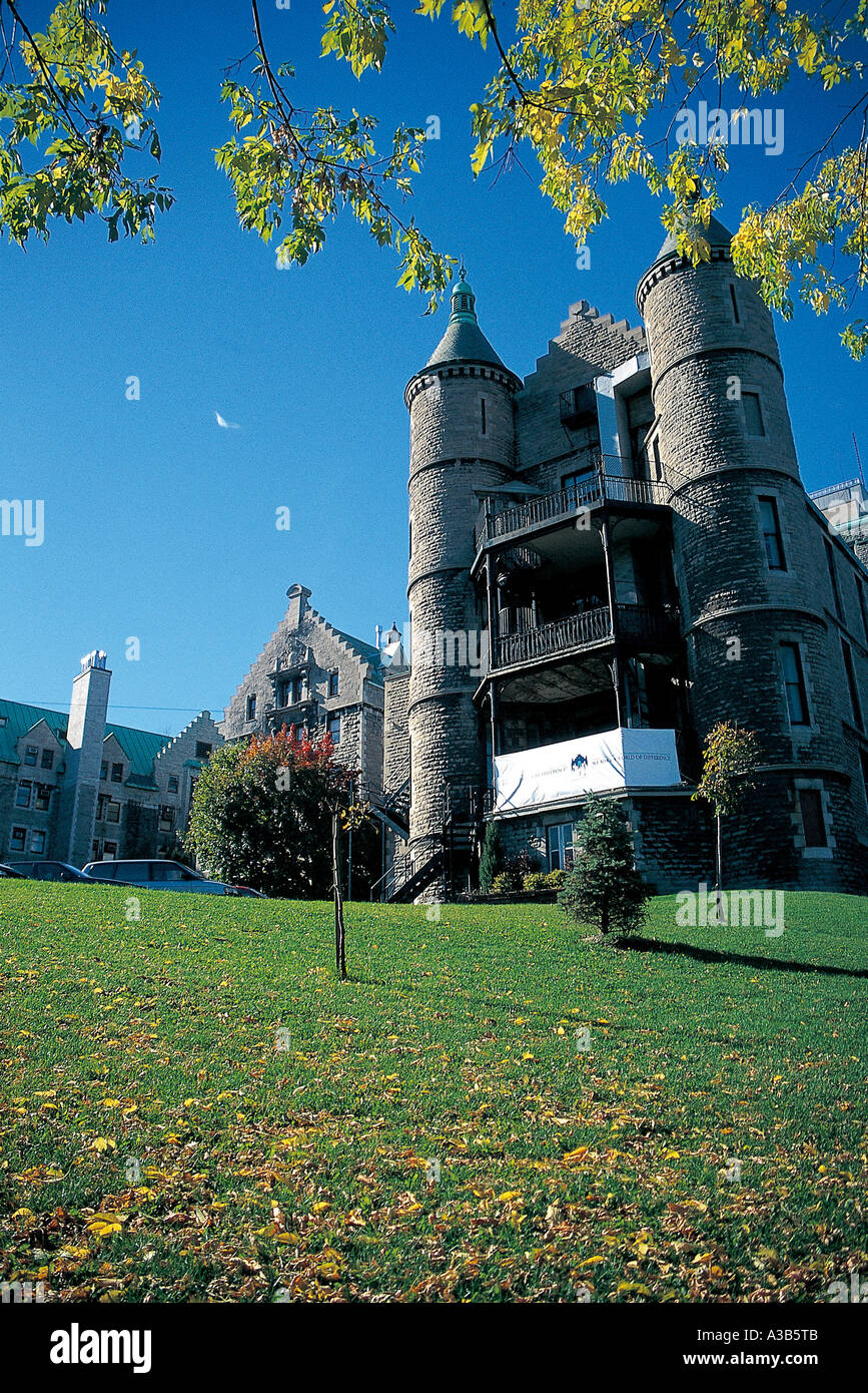 This is Mcgill university in Canada Stock Photo