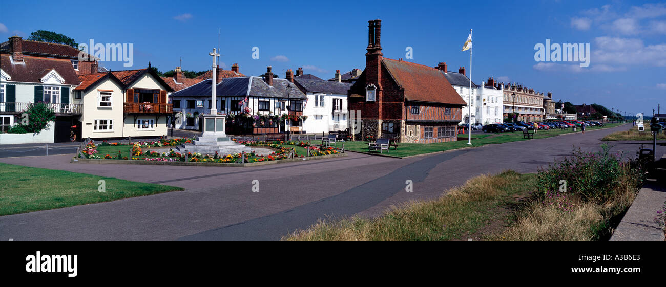 Great Britain England Aldeburgh Suffolk Coast East Anglia Moot Hall memorial Stock Photo