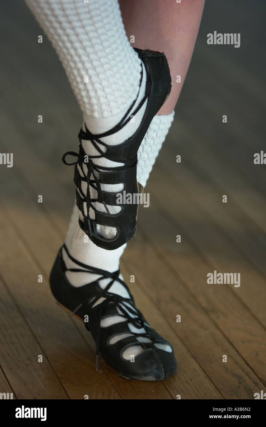 Irish dancing shoes hi-res stock photography and images - Alamy