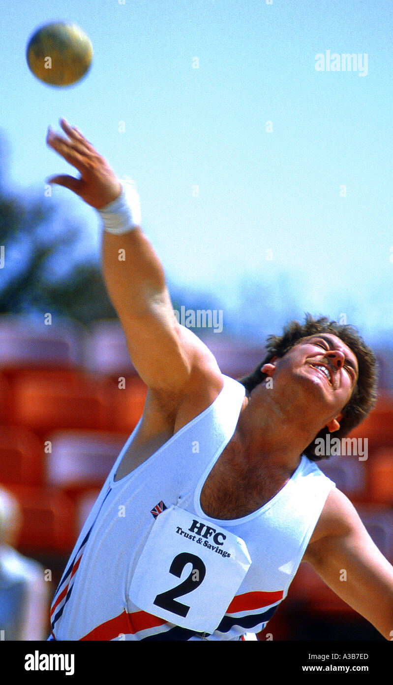 Shotputter hi-res stock photography and images - Alamy