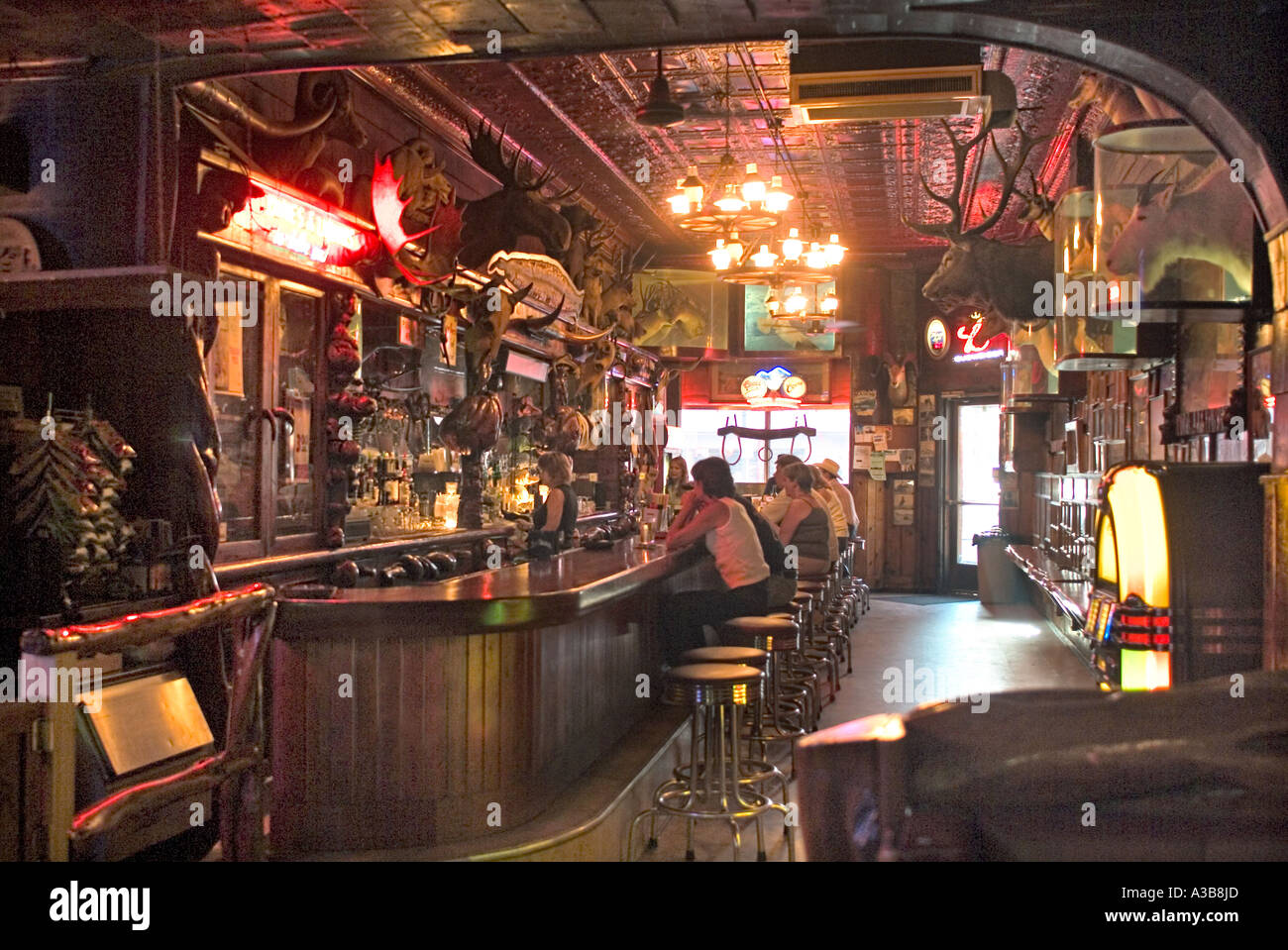 The Mint Bar Sheridan Wyoming inspiration for the movie Brokeback Mountain Stock Photo