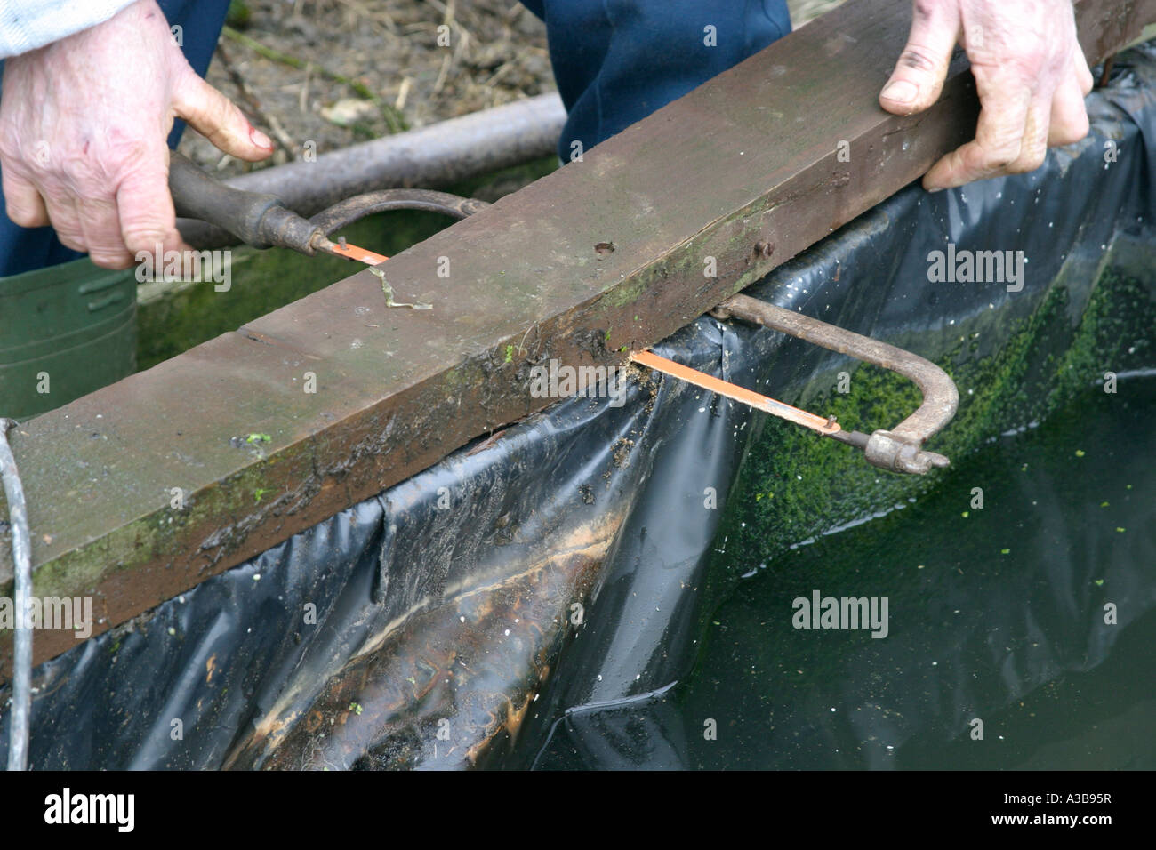 Preformed pond liner hires stock photography and images Alamy