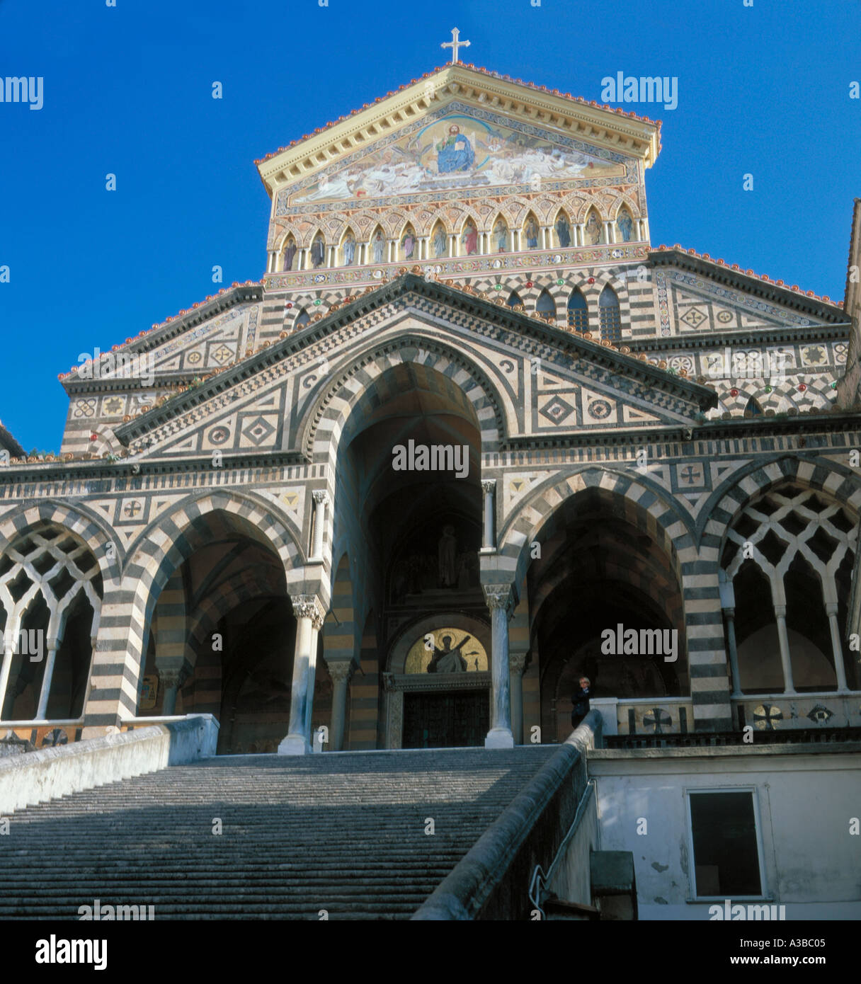 Church of St Andrew Amalfi Italy Stock Photo