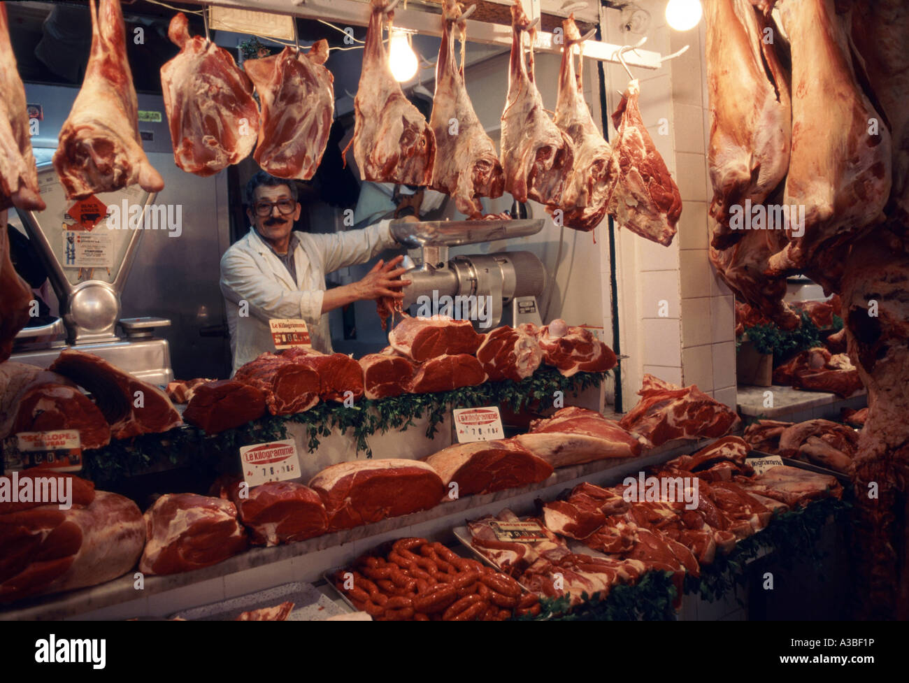 SOUK MEAT MARKET. CASABLANCA. MOROCCO. NORTH AFRICA Stock Photo Alamy