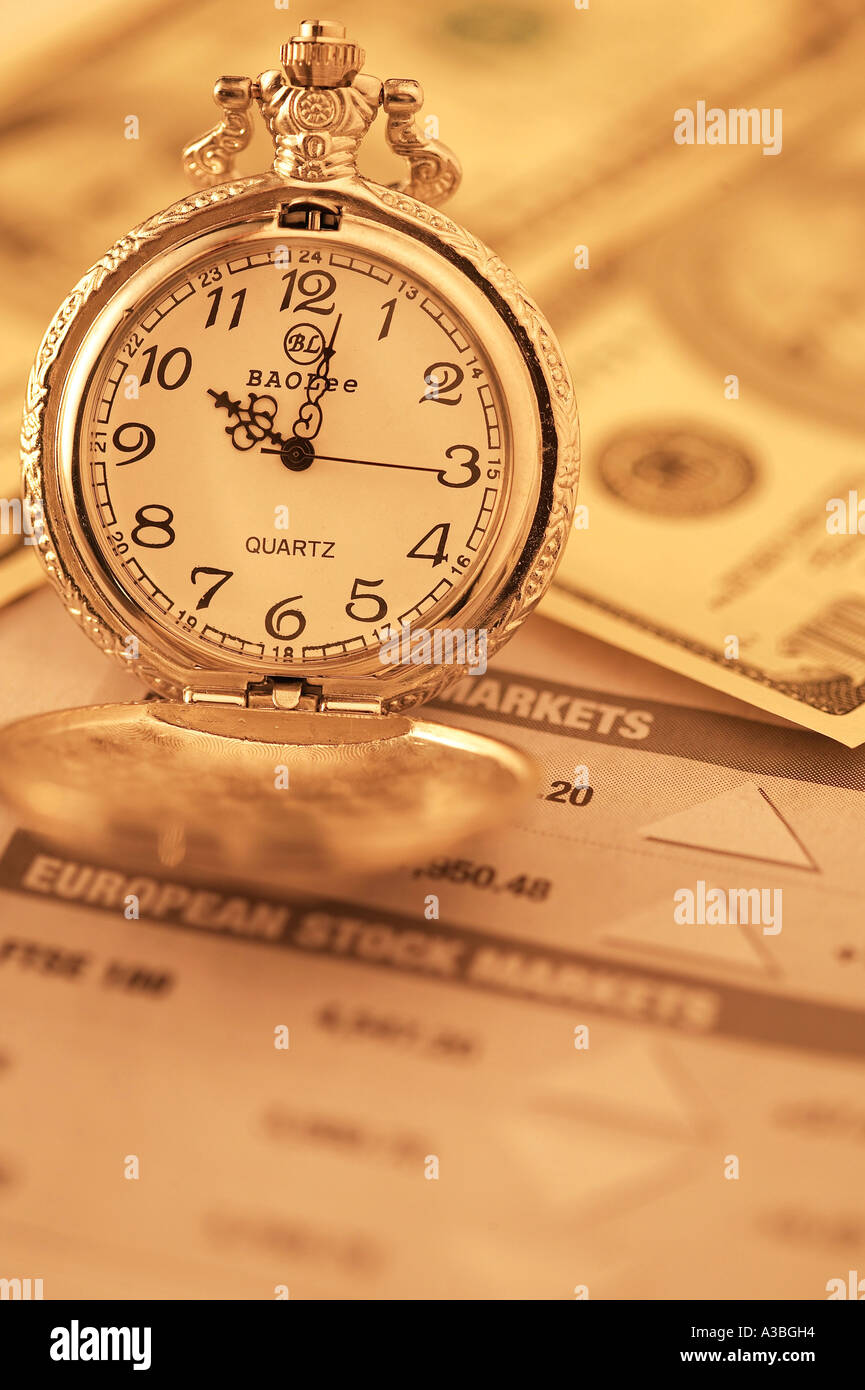 Object still life time watch watches closeup aged hi-res stock photography  and images - Alamy