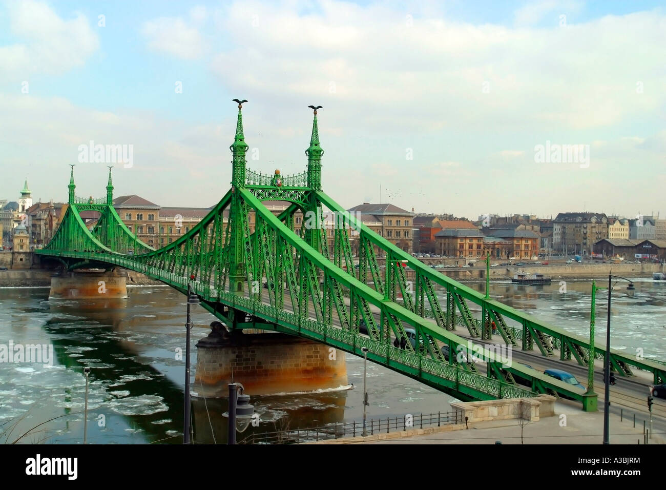 The Elizabeth Bridge Budapest Hungary Stock Photo Alamy