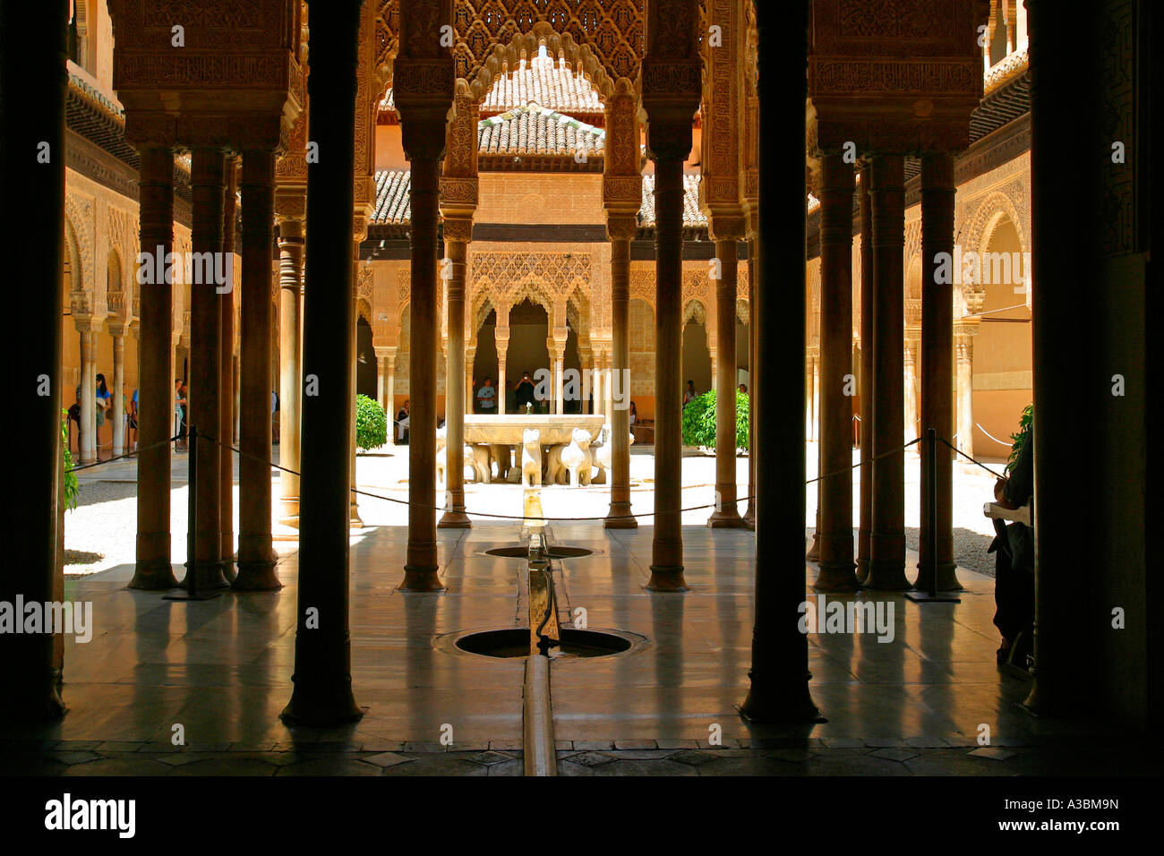 The Alhambra Granada Spain Stock Photo