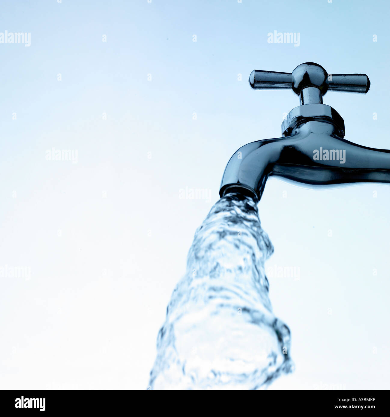 water coming out of tap