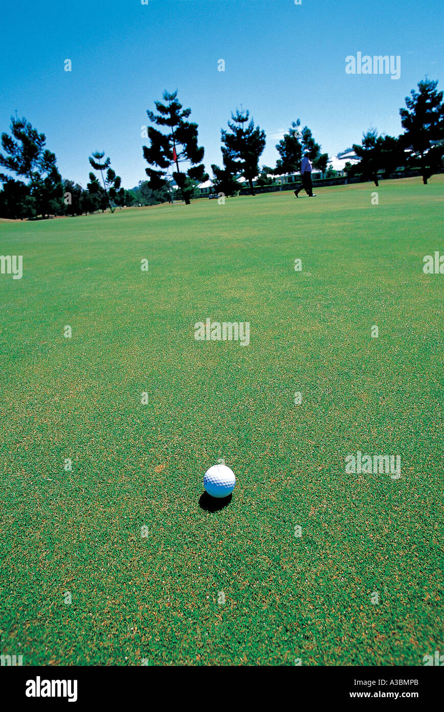 golf field,golf club,field,lawn,golf ball,Surfers Stock Photo