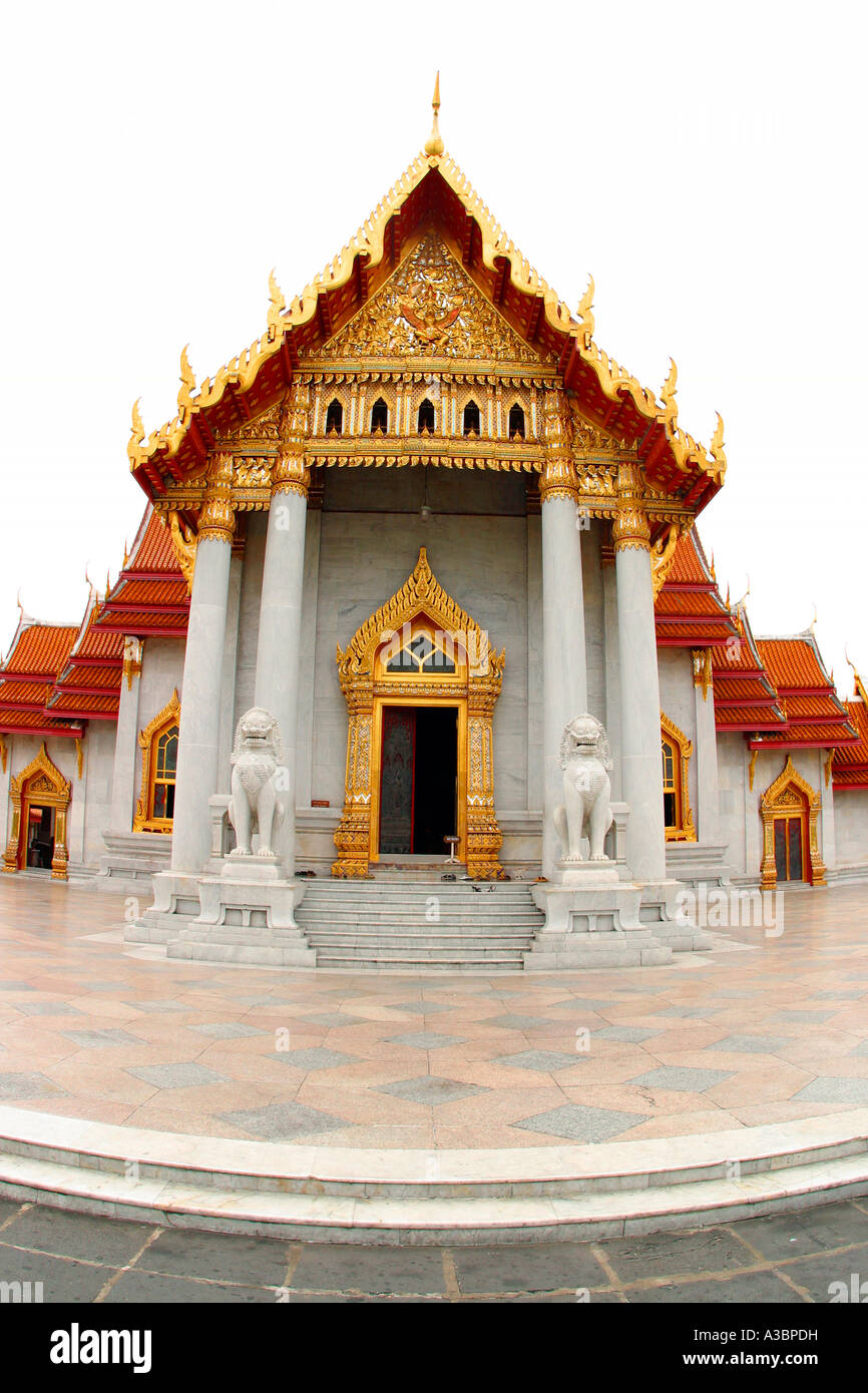 Buddhist temple in Bangkok Thailand Stock Photo - Alamy