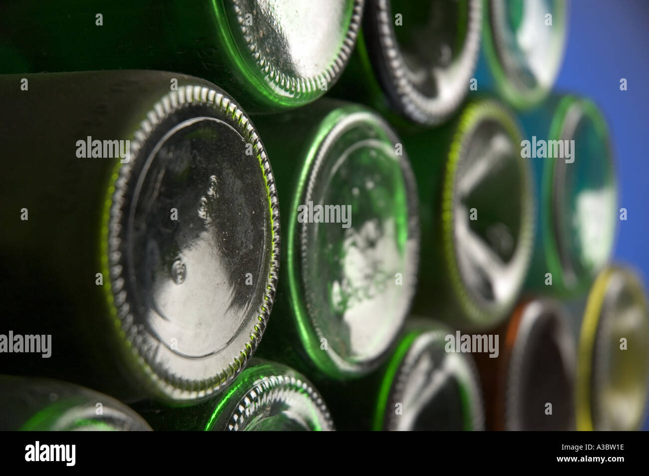 Reusable wine bottles Stock Photo Alamy