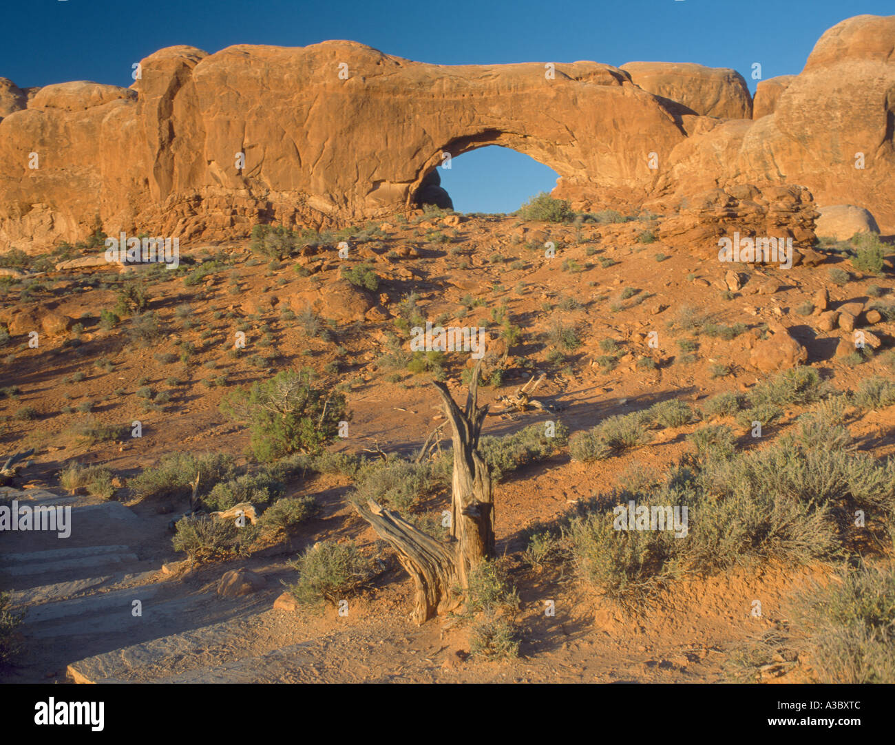 USA Utah Arches National Park Stock Photo