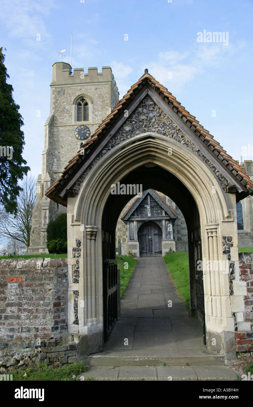 Puttenham Church, St Mary, Long Marsden, Hertfordshire Stock Photo