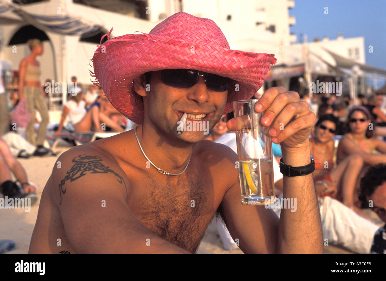 tobacco ibiza Smoking beach ibiza hi-res stock photography and images