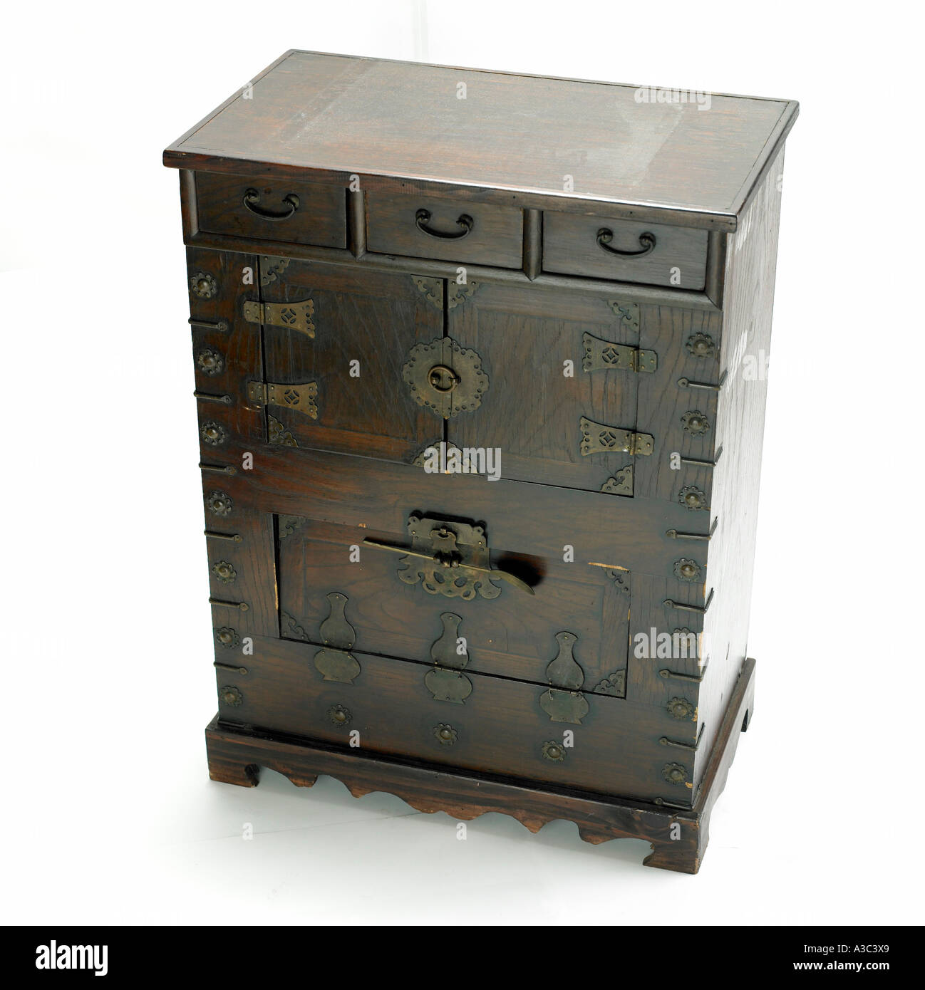 Traditional furniture in Korea Stock Photo Alamy