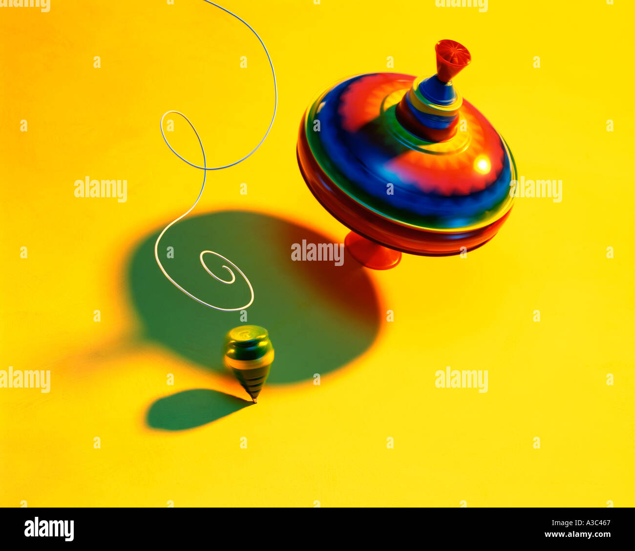 Small and large spinning tops hires stock photography and images Alamy