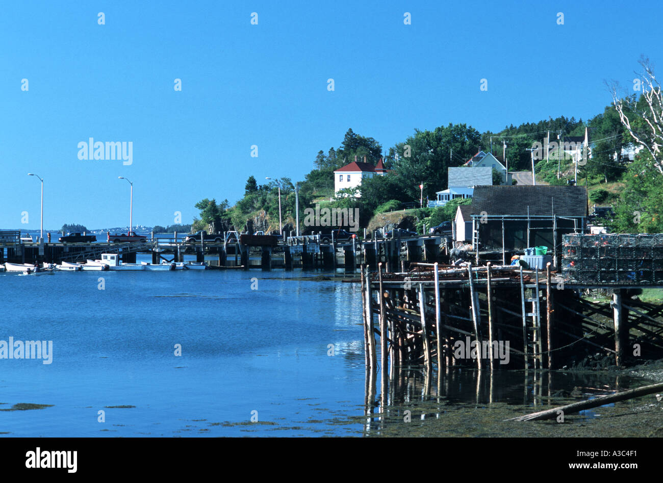 Deer Island scenic New Brunswick Canada Bay of Fundy Stock Photo Alamy