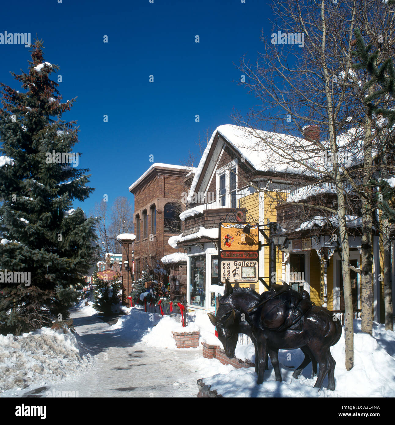 Breckenridge streets hires stock photography and images Alamy