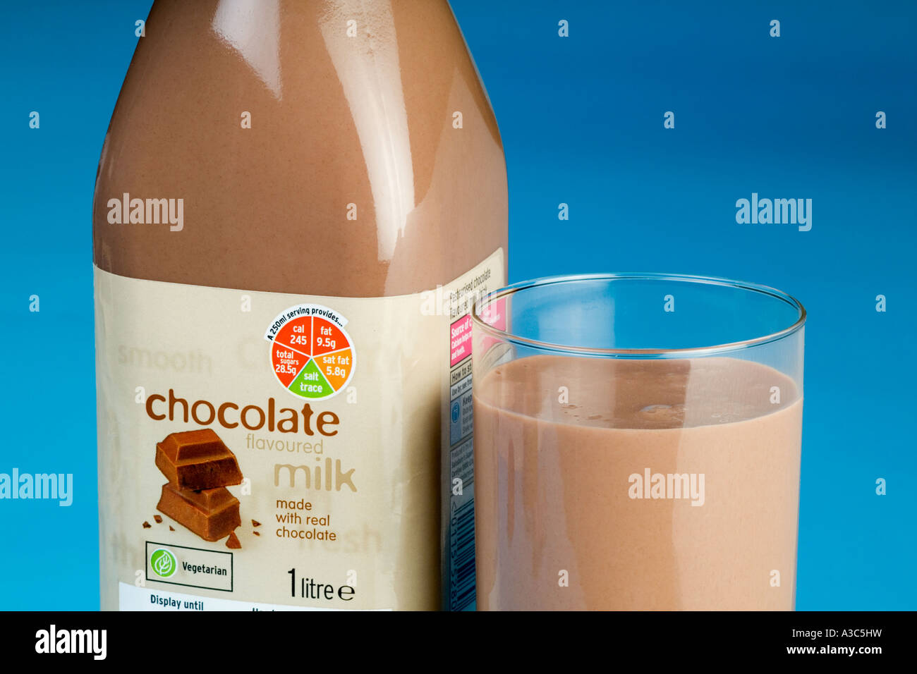 Nutritional Information Chocolate High Resolution Stock Photography and