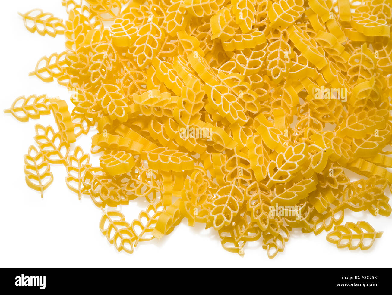 Pasta Spighe Shapes Made From Durum Wheat Stock Photo Alamy