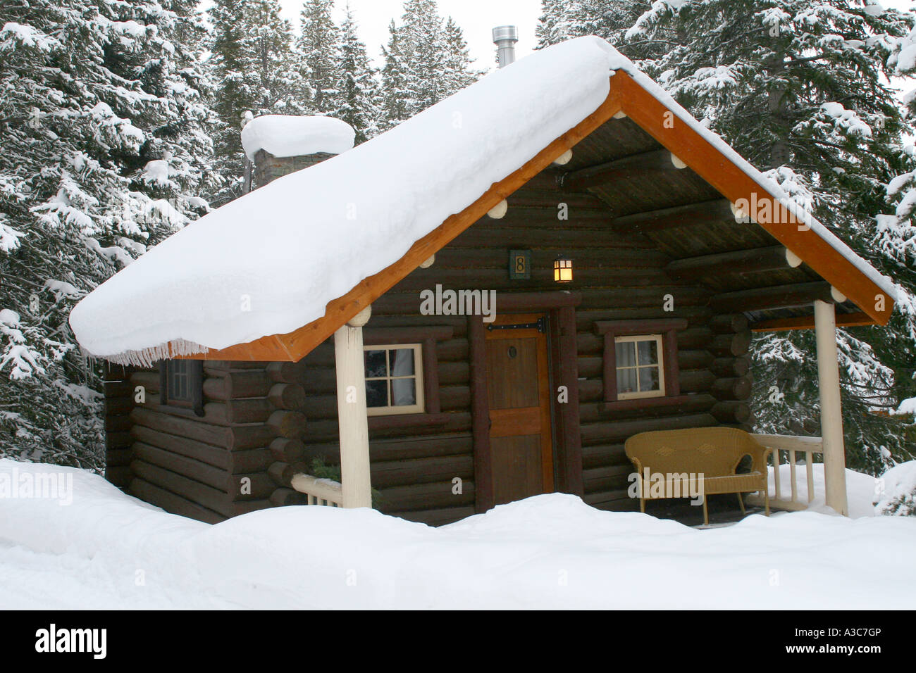 Cabins Loging Storm Mountain Cabins Banff National Park