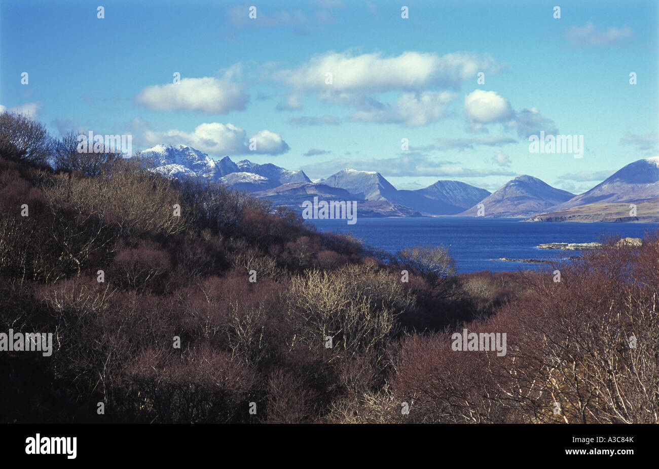 Cuillan ridge from Nr Tokaveig, Isle of Skye, Scotland Stock Photo - Alamy