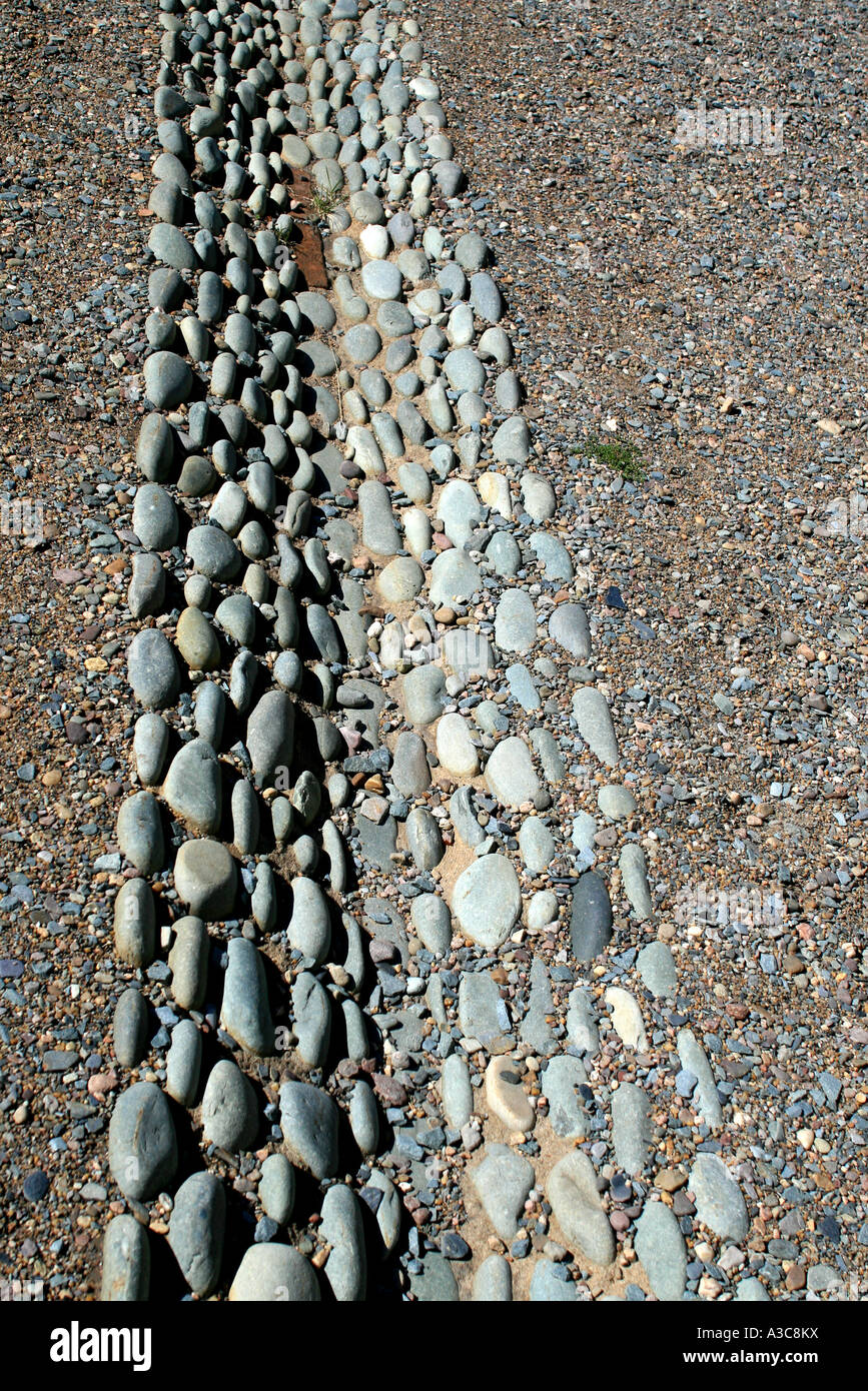 Stone drainage gutter Stock Photo Alamy