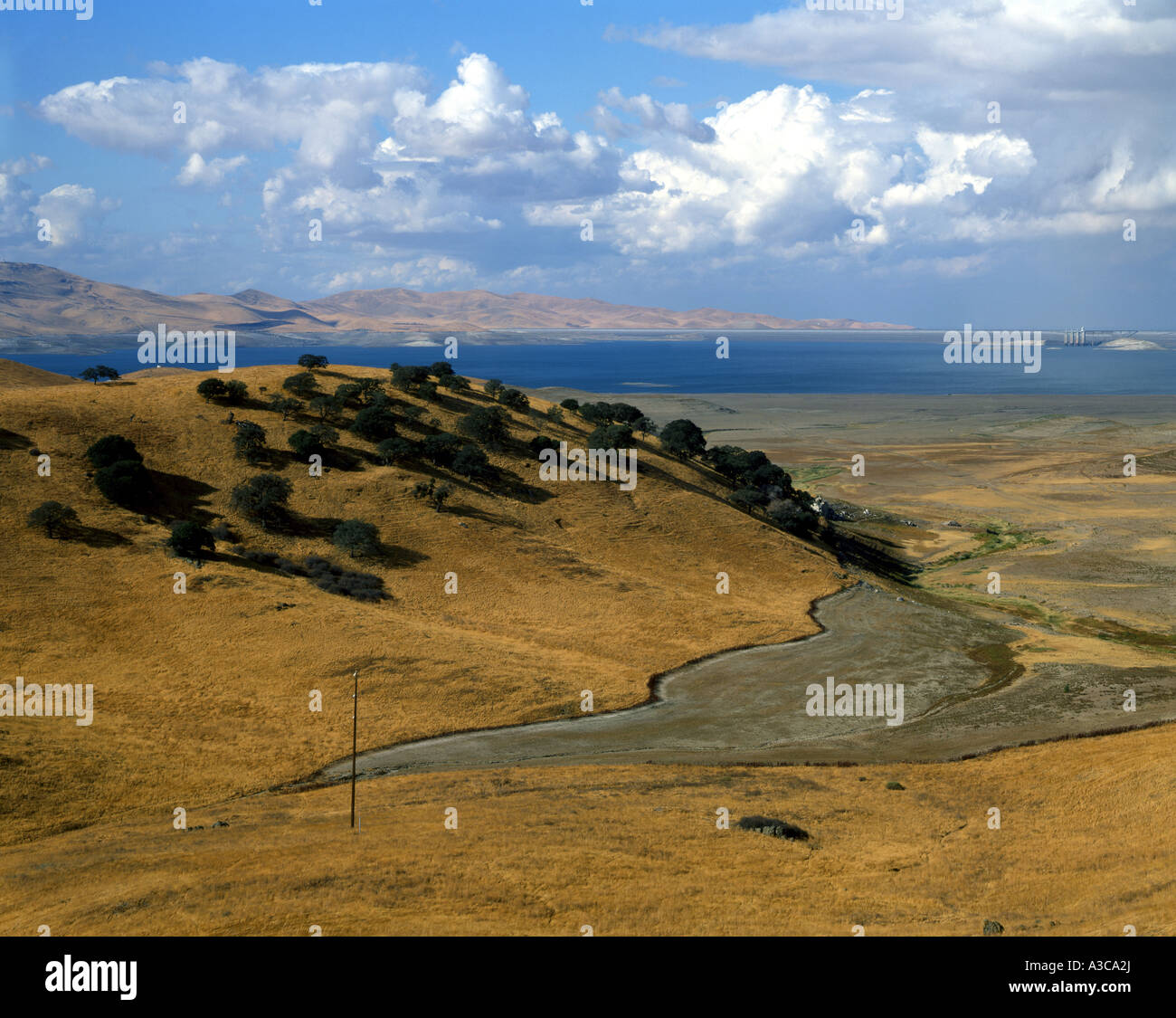 San Luis Reservoir, California Stock Photo Alamy