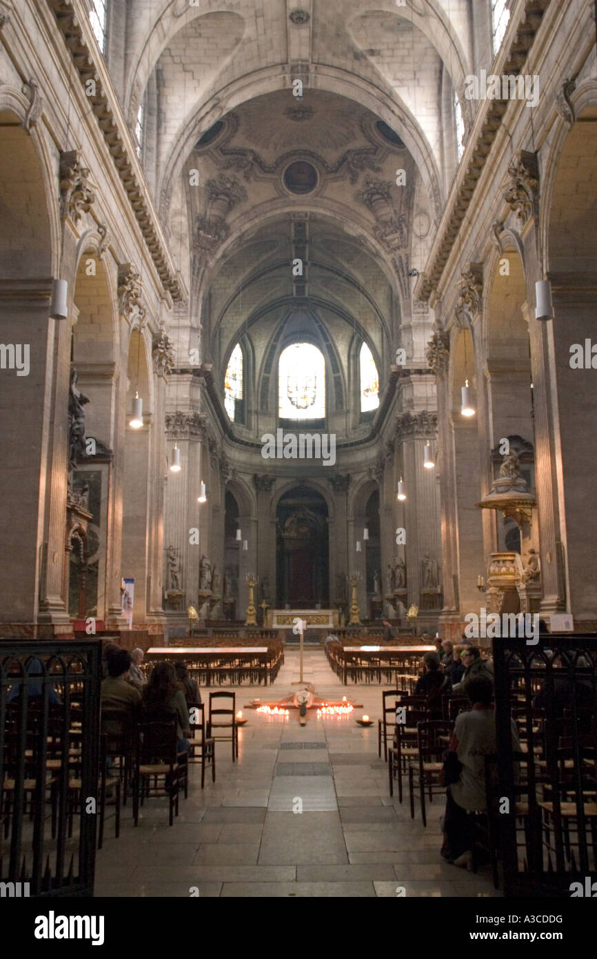 Eglise Saint Sulpice in Paris, France Stock Photo Alamy