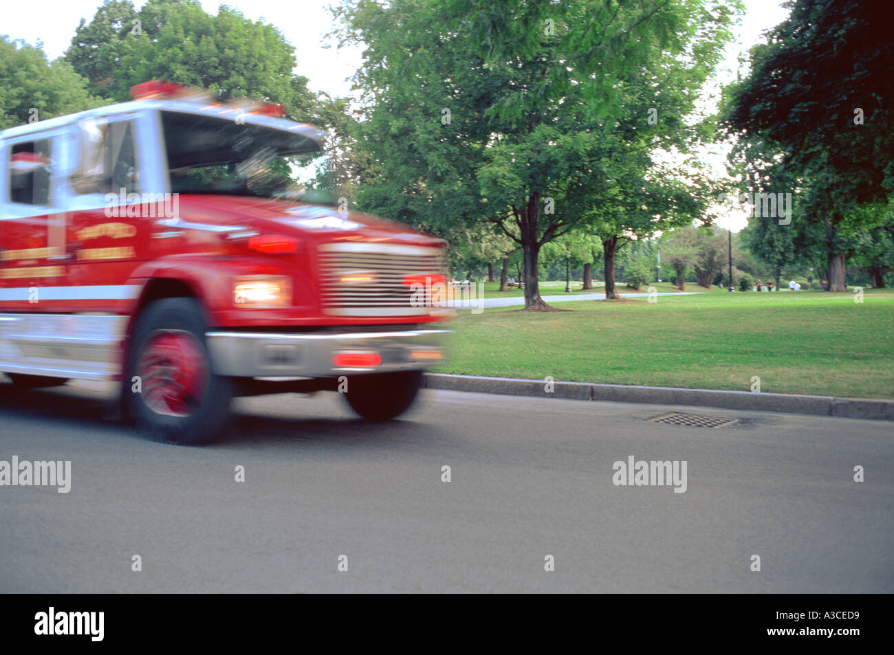 Fire truck 1 Stock Photo