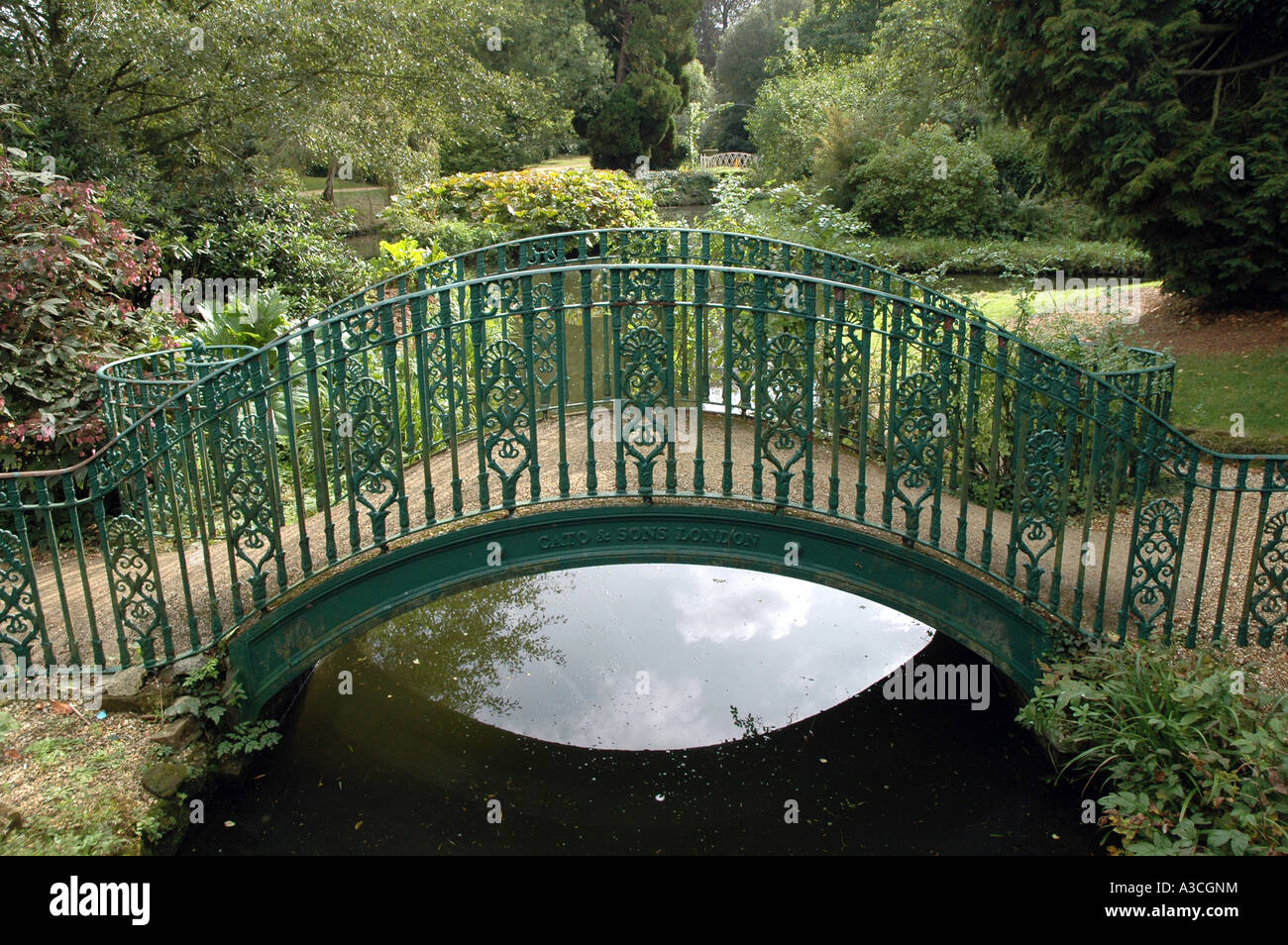 The Swiss Garden in Old Warden Park, Biggleswade in Bedfordshire, UK