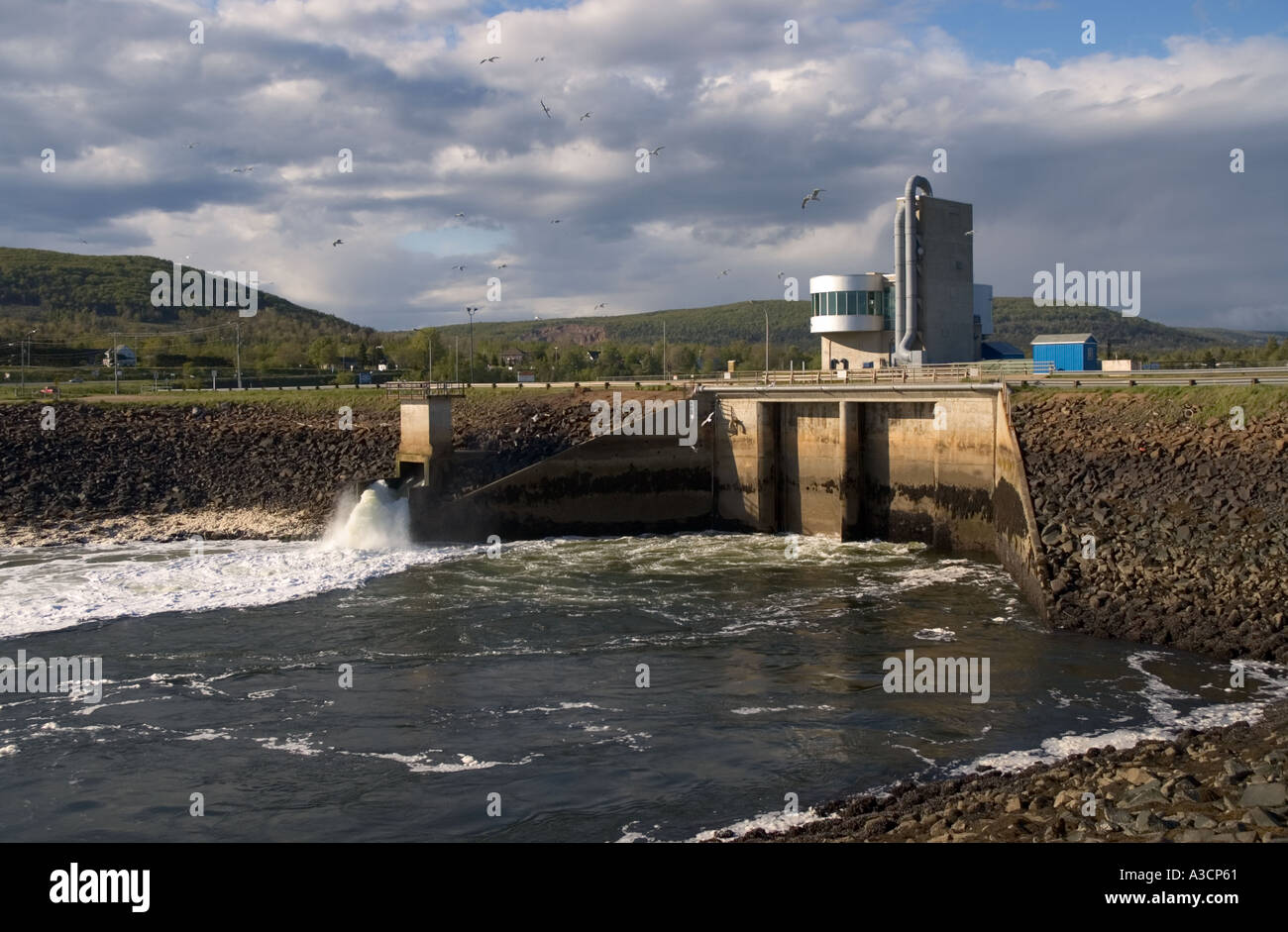 Canada Nova Scotia Annapolis Royal Annapolis Tidal Generating 