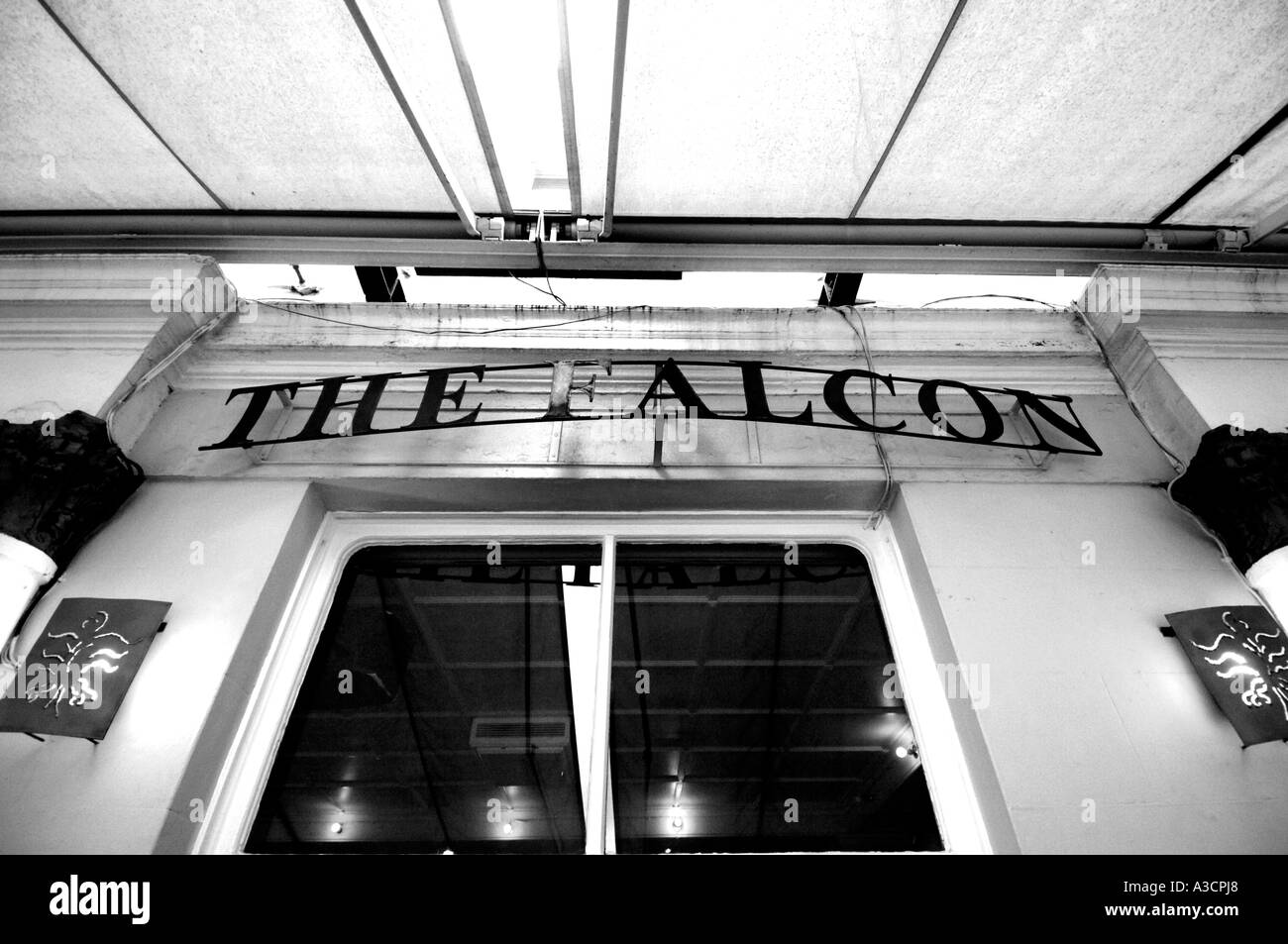 The exterior of the Falcon pub in Clapham North London United Kingdom Stock Photo