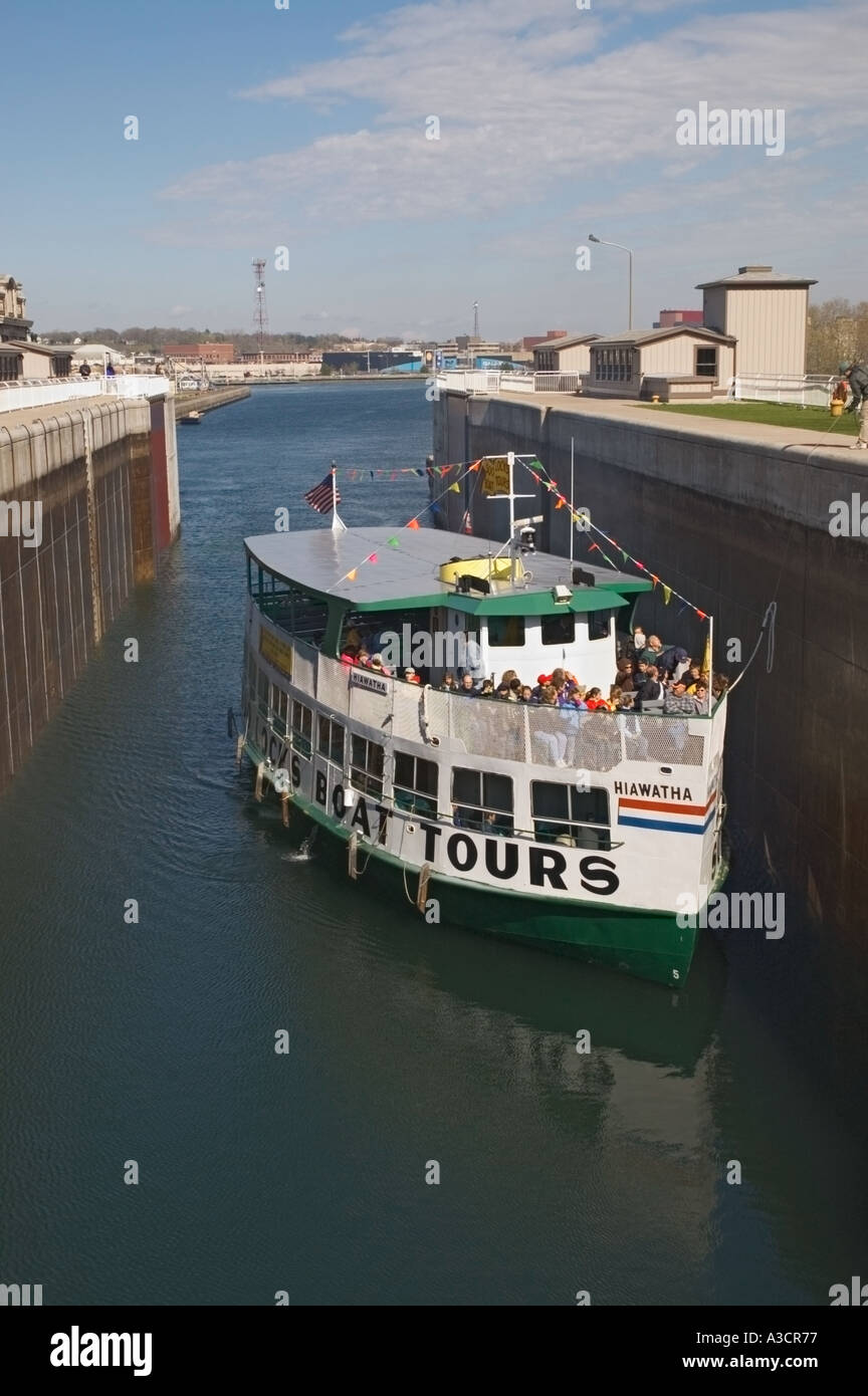 Canada Ontario Sault Saint Marie Canadian Lock National Historic Site